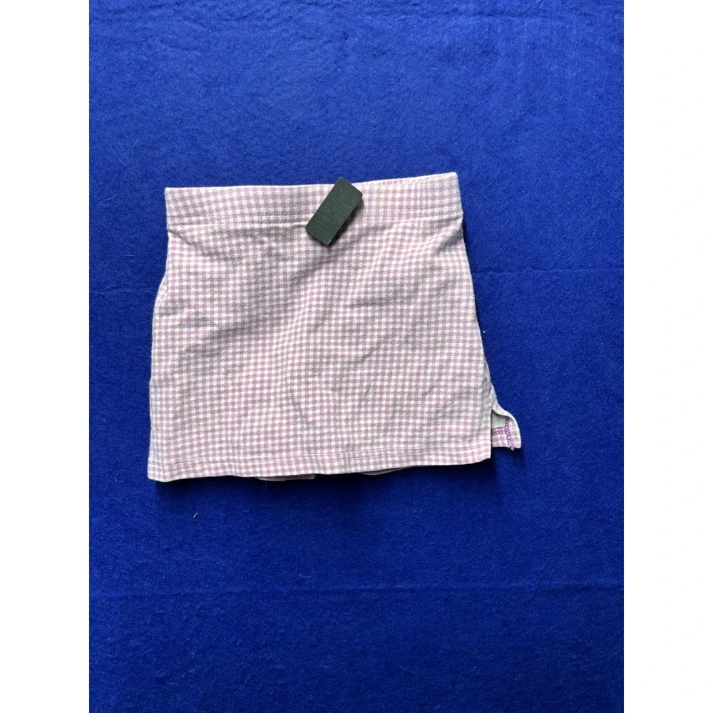 [Cottagecore] Toddler Girls OshKosh Gingham Skort 4T Purple‎